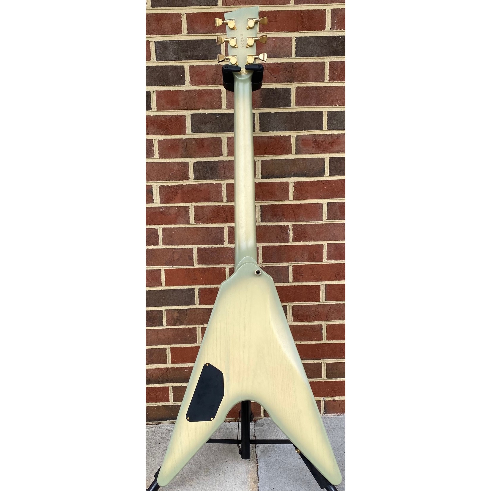 Dunable Guitars Dunable Guitars USA Custom Shop Asteroid, Swamp Ash Body, Antigua Burst (Semi-Transparent), No Pickguard, Ebony Fretboard, Bigfoot Pickups, Aged Gold Hardware, SN# 21204