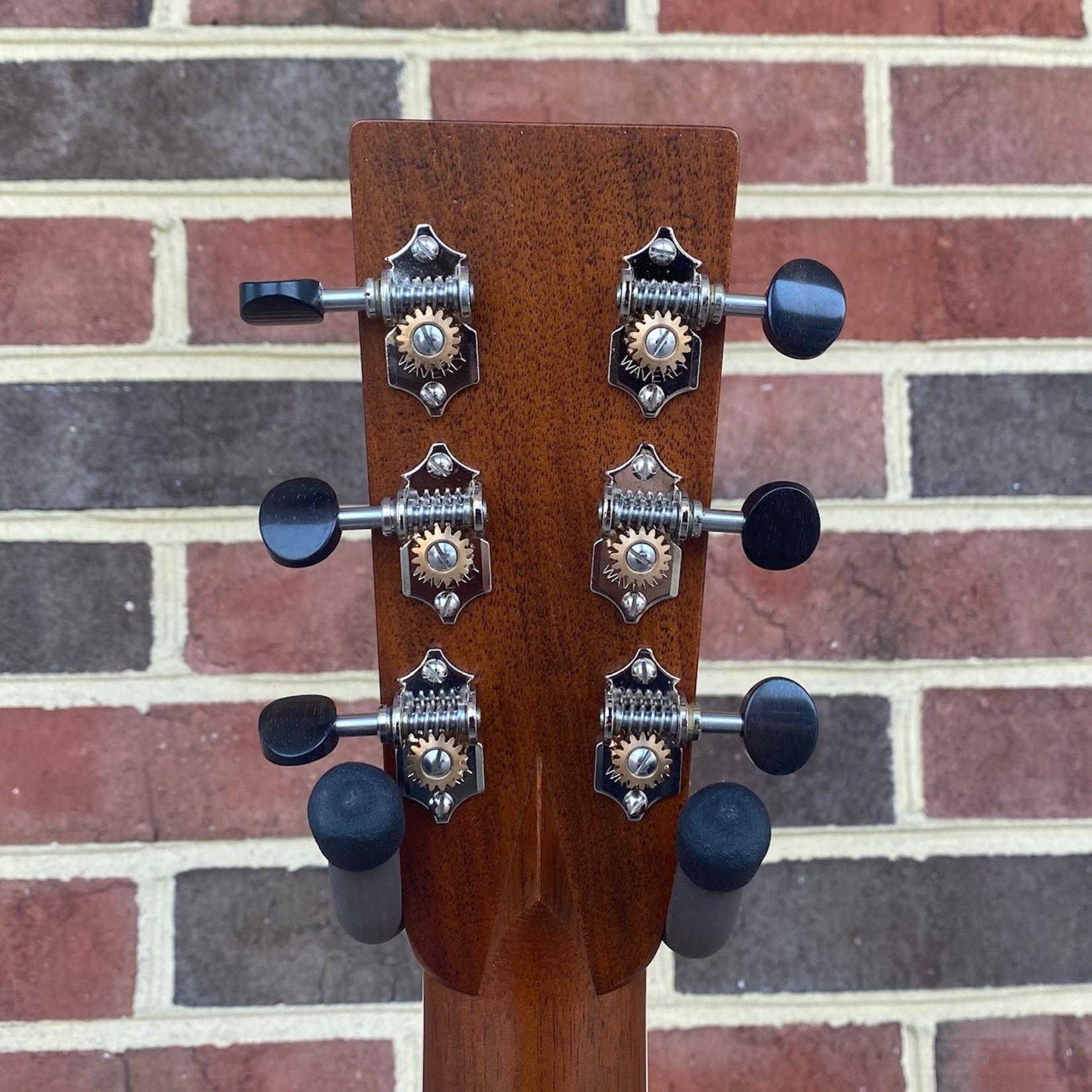 Santa Cruz Guitar Co. Santa Cruz Custom D/PW, Macassar Ebony Back and Sides, Carpathian Spruce Top, Adirondack Bracing w/ Hot Hide Glue, Custom Macassar Ebony Peghead Overlay, Ivoroid Binding, Diamonds & Squares Short Inlay, Vintage Tinted Top