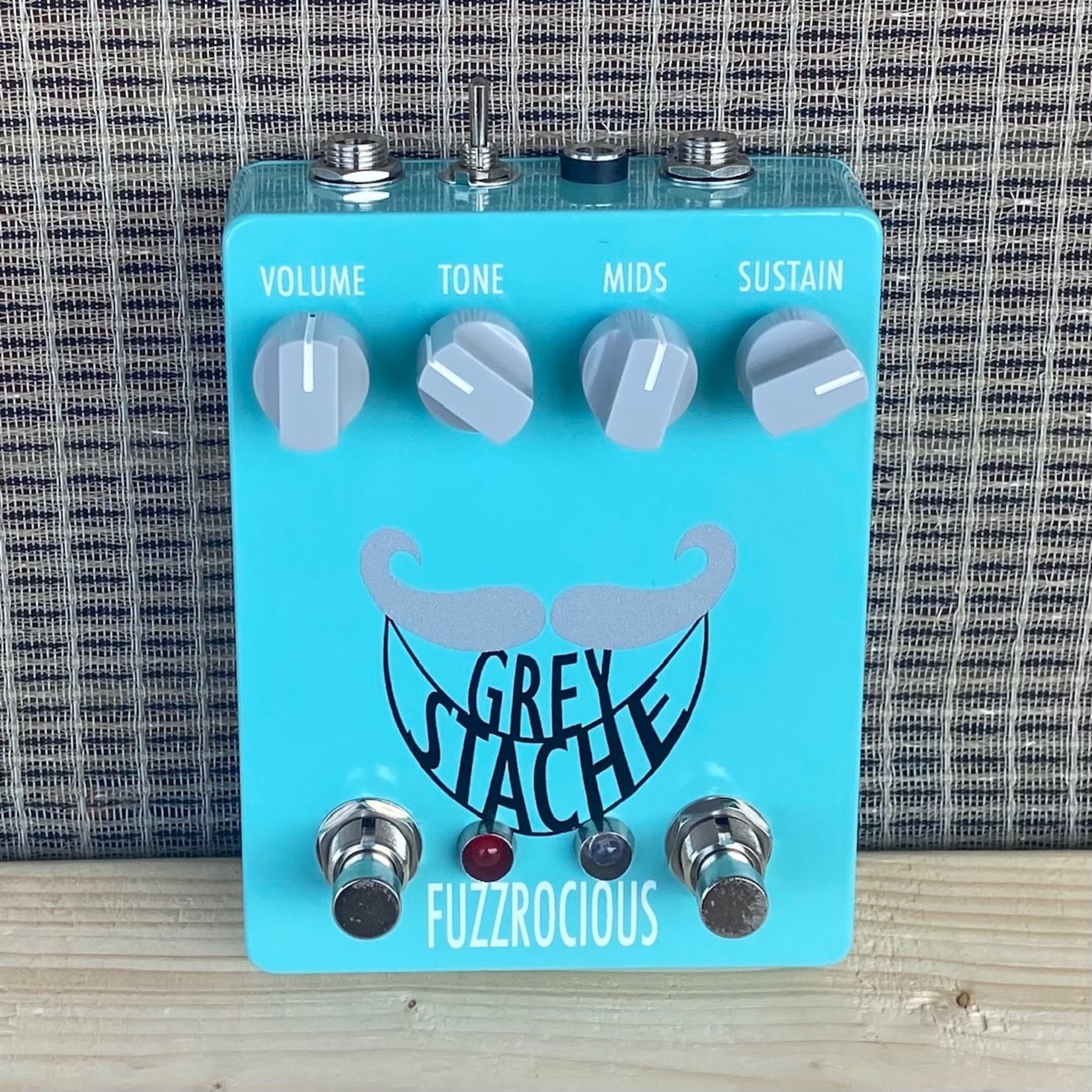 Fuzzrocious Fuzzrocious Grey Stache w/ Diode Mod & Tone Bypass