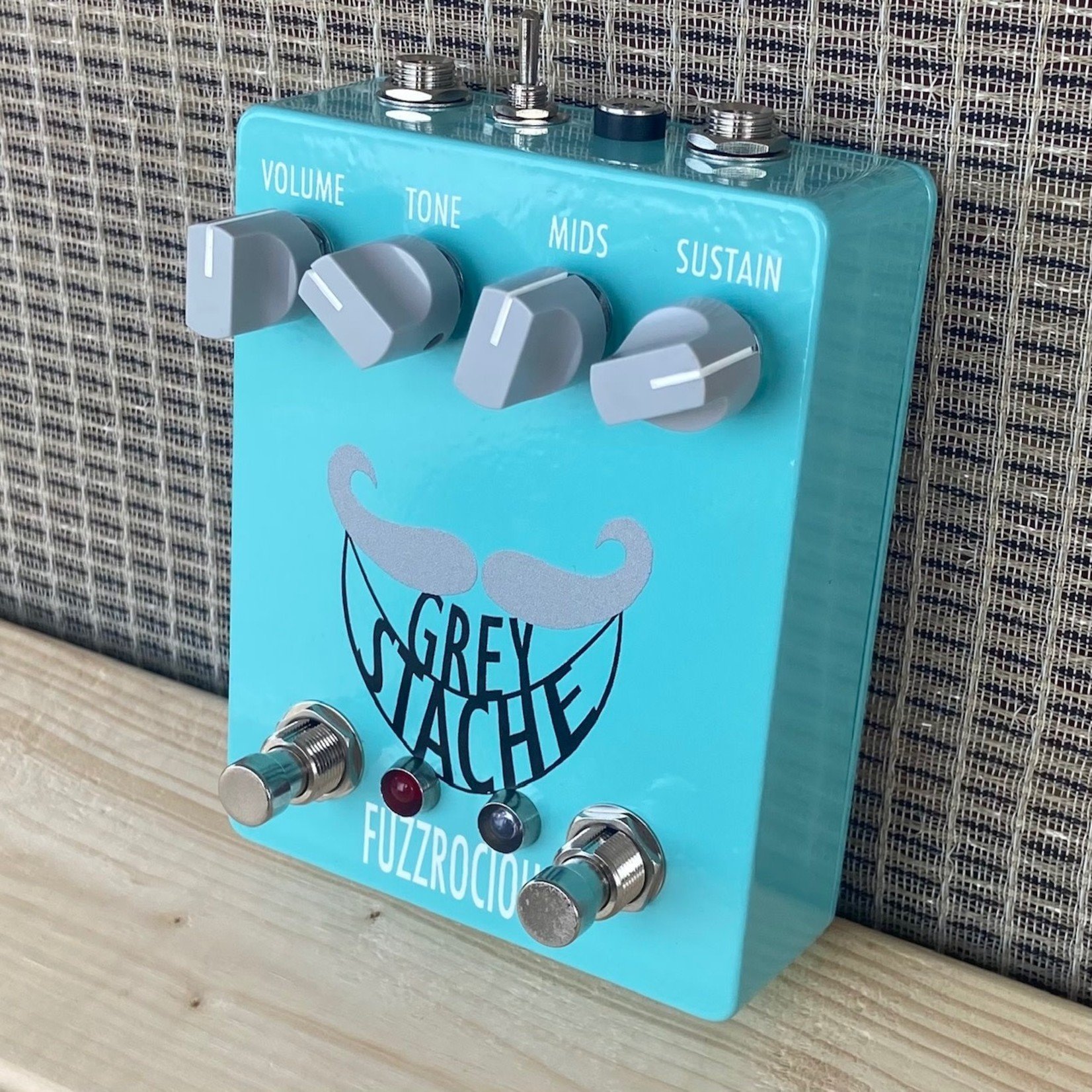 Fuzzrocious Fuzzrocious Grey Stache w/ Diode Mod & Tone Bypass