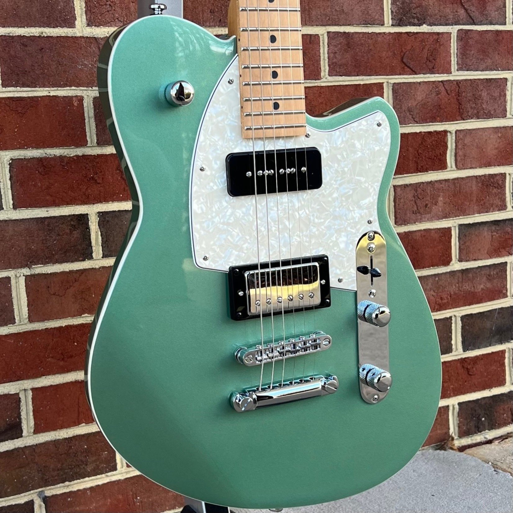 Reverend Reverend Guitars Double Agent OG, Metallic Alpine, Roasted Maple Neck, Korina Body, Locking Tuners, SN# 46466