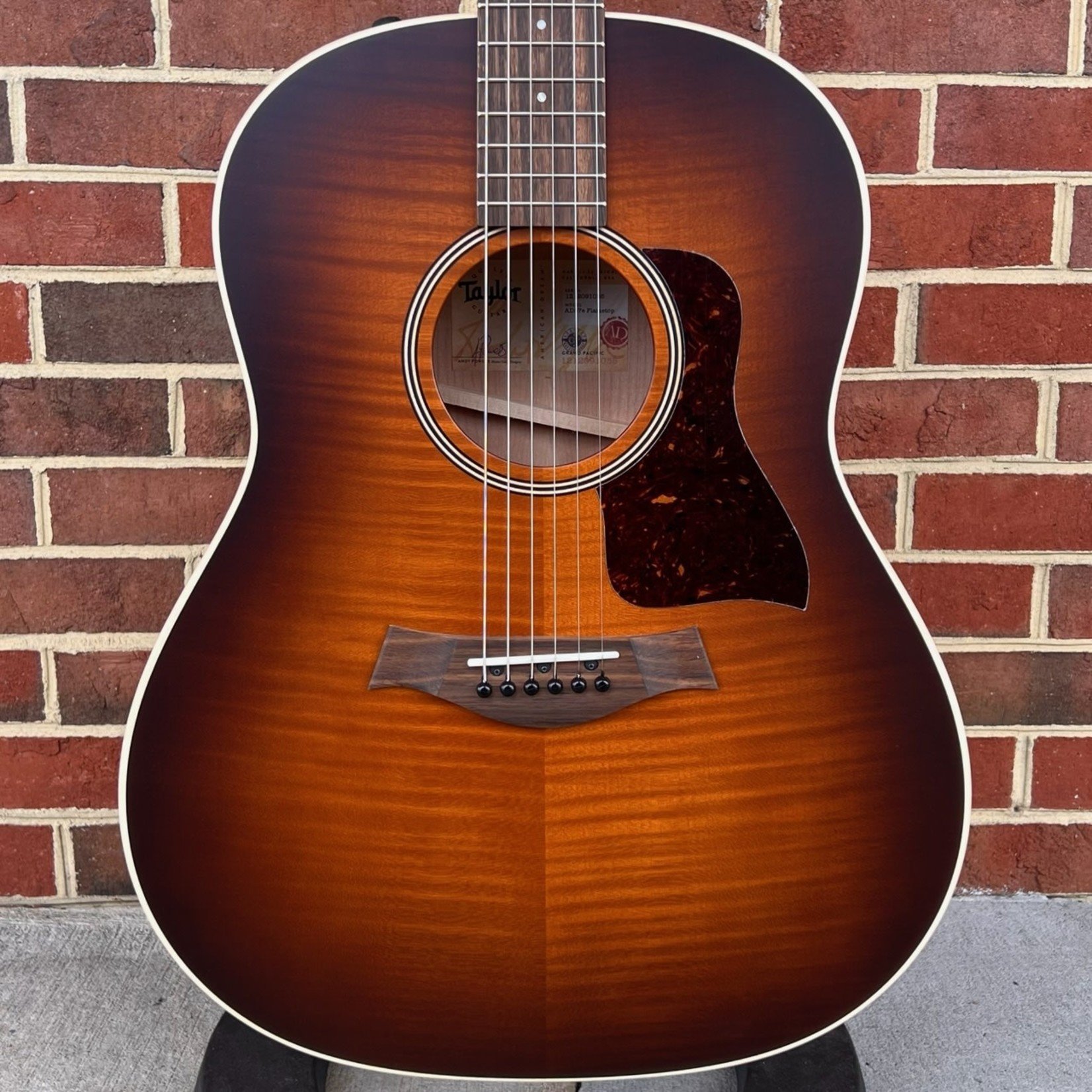 Taylor Taylor AD27e Flametop, Flame Maple Top, Flame Maple Back and Sides, ES2 Electronics, Aero Case