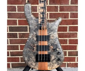 Spector USA NS-4, Buckeye Burl Top, Chambered Swamp Ash Body Spector USA NS-4, Buckeye Burl Top, Chambered Swamp Ash Body