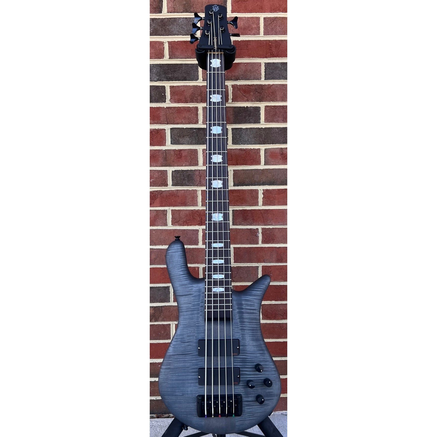 Spector Spector Euro 5 LX, Black Stain Matte, Black Hardware, EMG Pickups, Spector Tone Pump Preamp, Gig Bag, SN# NB18663