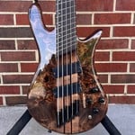 Spector Spector NS Dimension 5, 5-String Multi Scale, Super Faded Black, Fishman Fluence Pickups, Gig Bag, SN# W220145