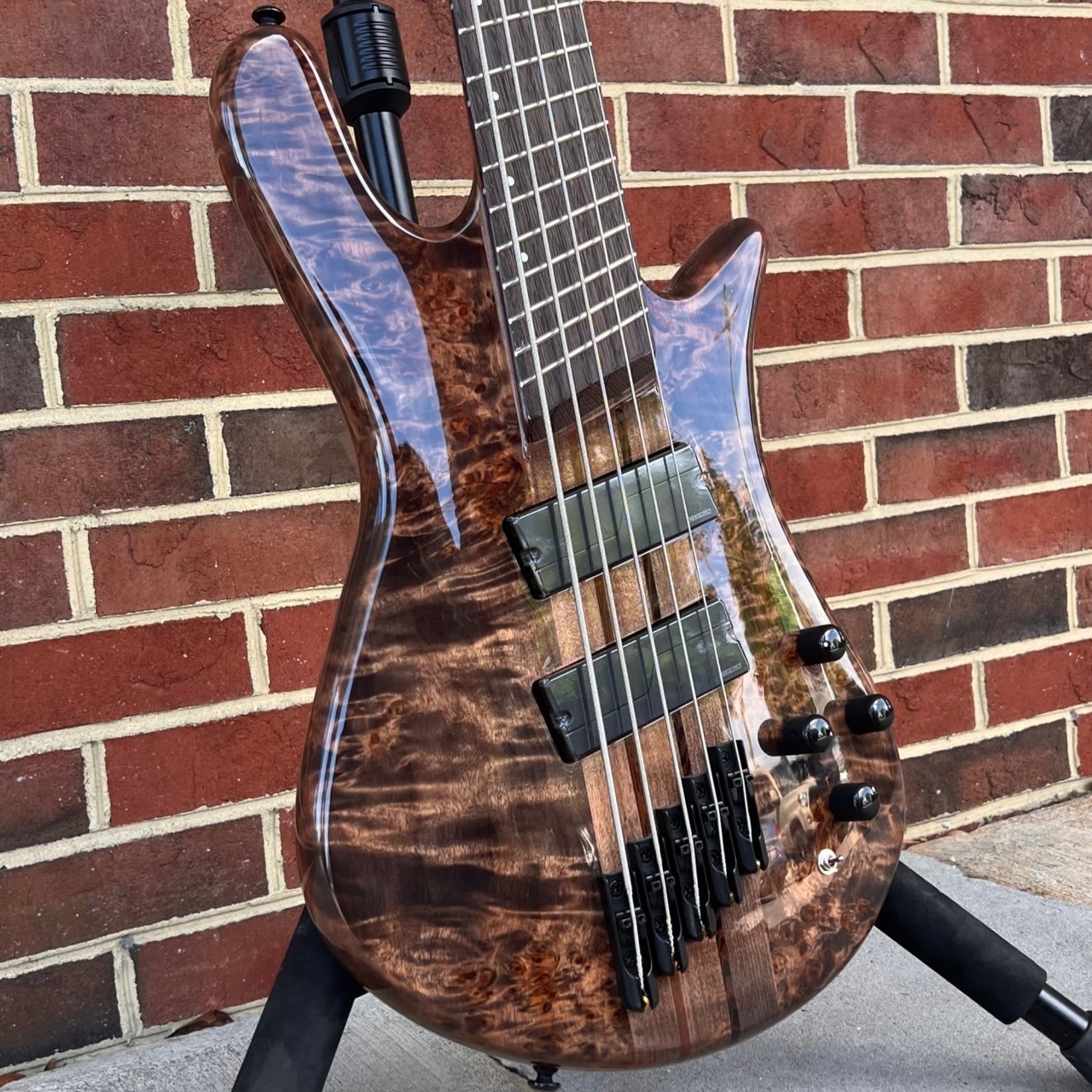 Spector Spector NS Dimension 5, 5-String Multi Scale, Super Faded Black, Fishman Fluence Pickups, Gig Bag, SN# W220119