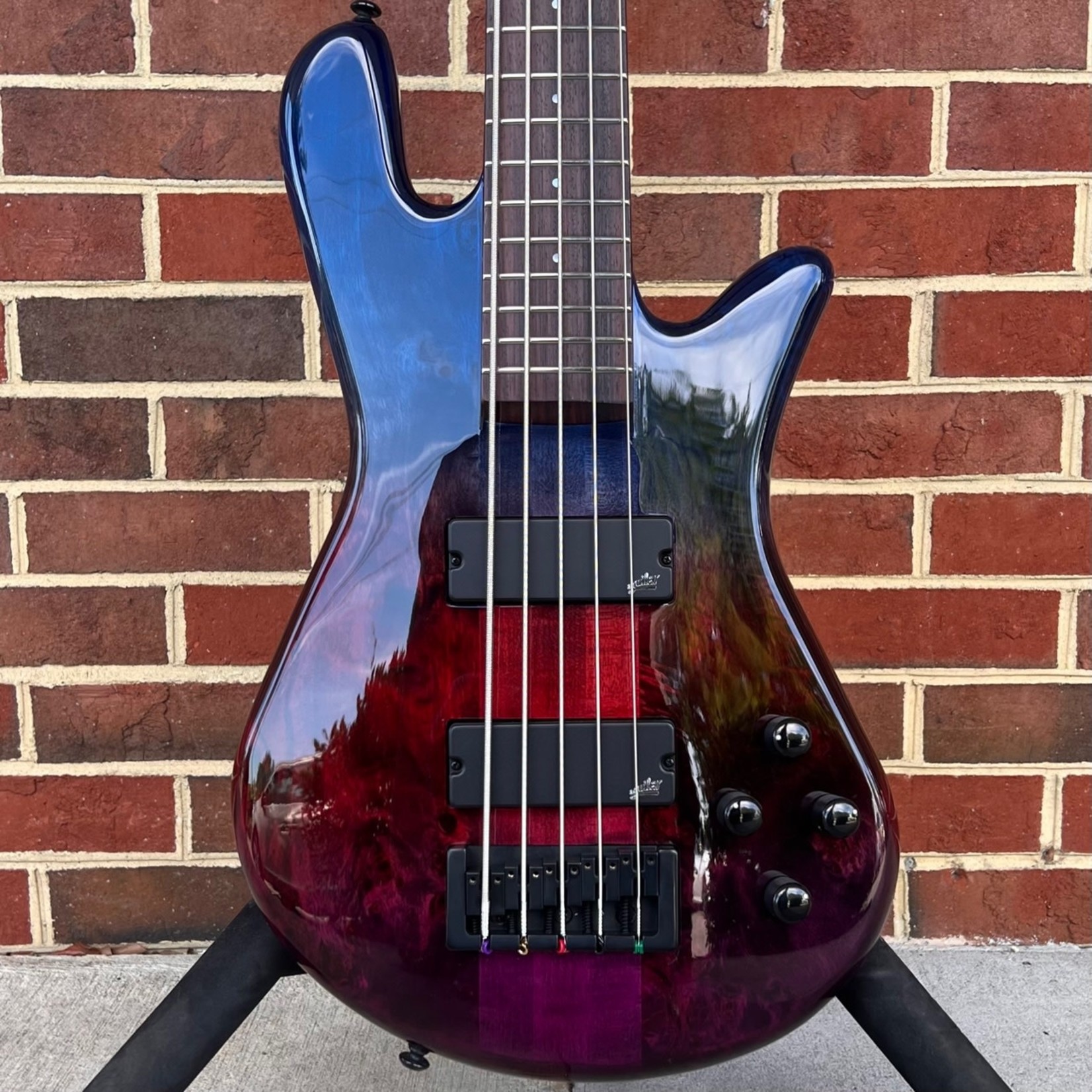 Spector Spector NS Ethos 5-String, Interstellar Gloss, Aguilar DCB G4 Pickups, Aguilar OBP-2 Preamp, Gig Bag, SN# W220233