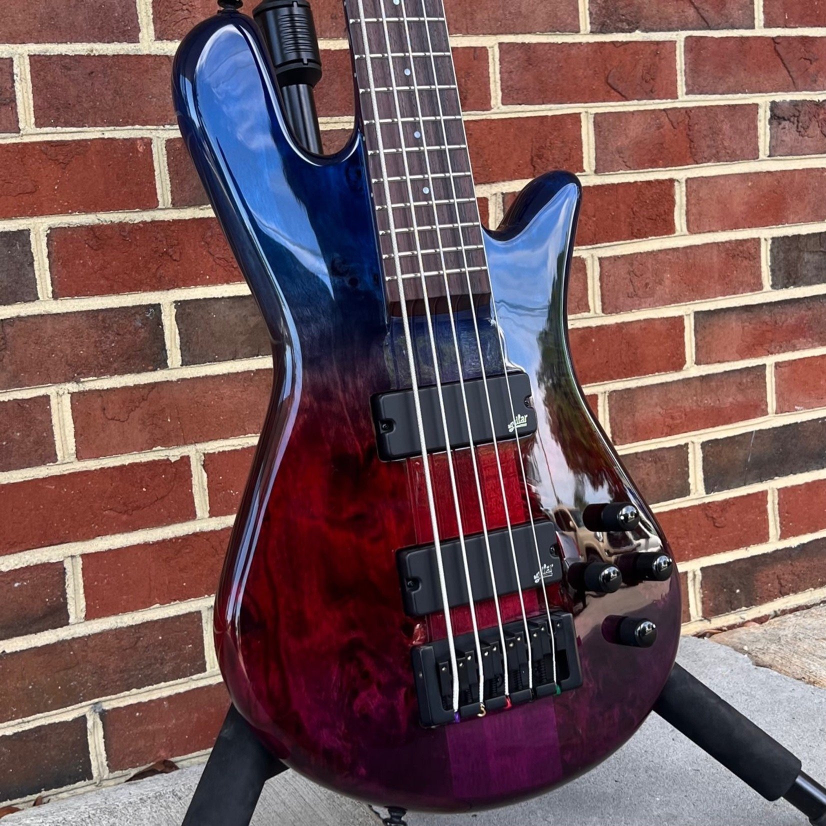 Spector Spector NS Ethos 5-String, Interstellar Gloss, Aguilar DCB G4 Pickups, Aguilar OBP-2 Preamp, Gig Bag, SN# W220233