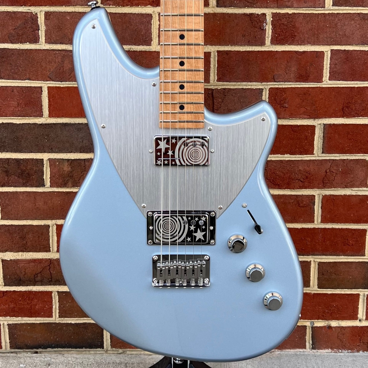 Reverend Billy Corgan Signature Z-One, Metallic Silver