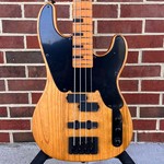 Schecter Guitar Research Schecter Model T Session, Aged Natural Satin, EMG J & EMG P pickups, Black Hardware