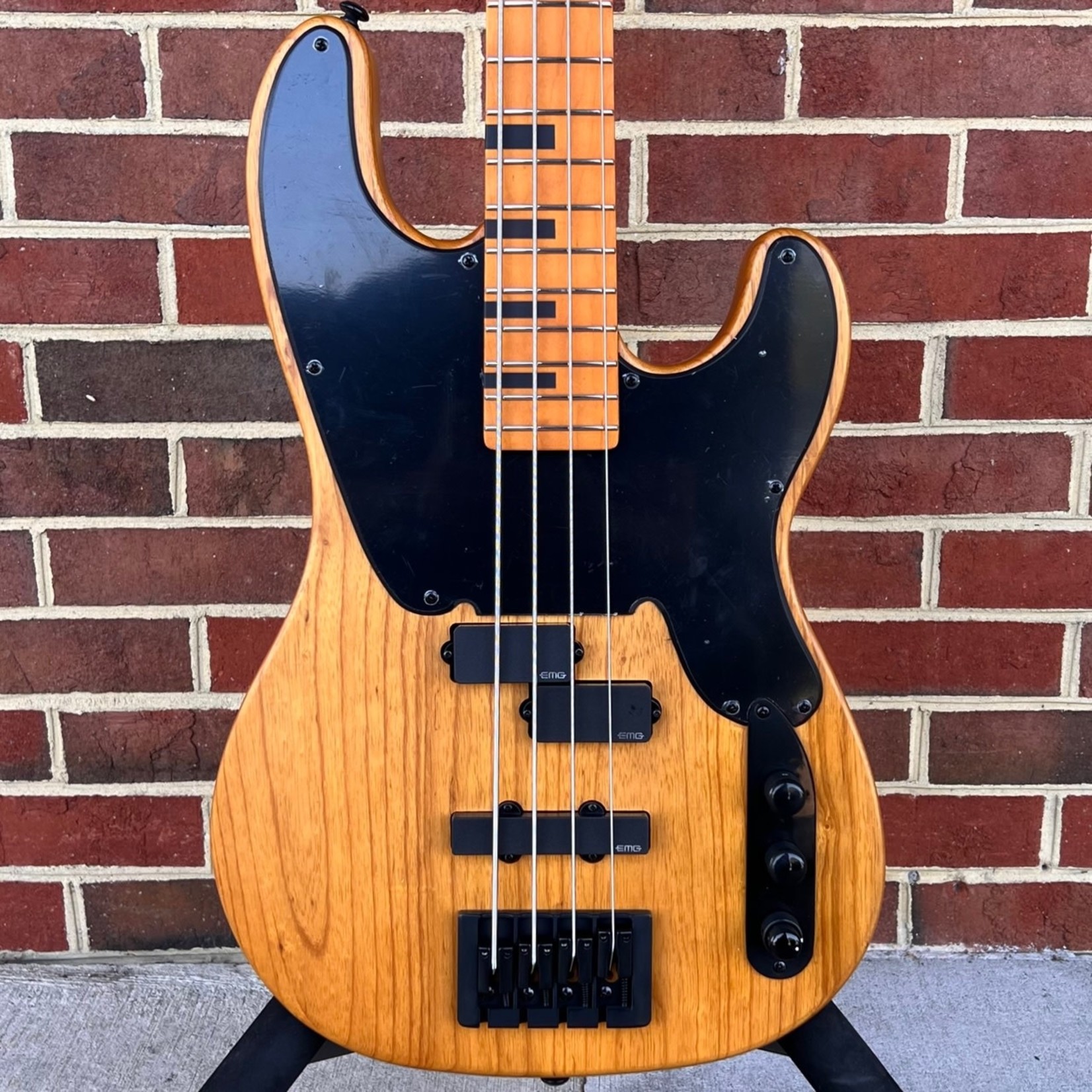 Schecter Guitar Research Schecter Model T Session, Aged Natural Satin, EMG J & EMG P pickups, Black Hardware