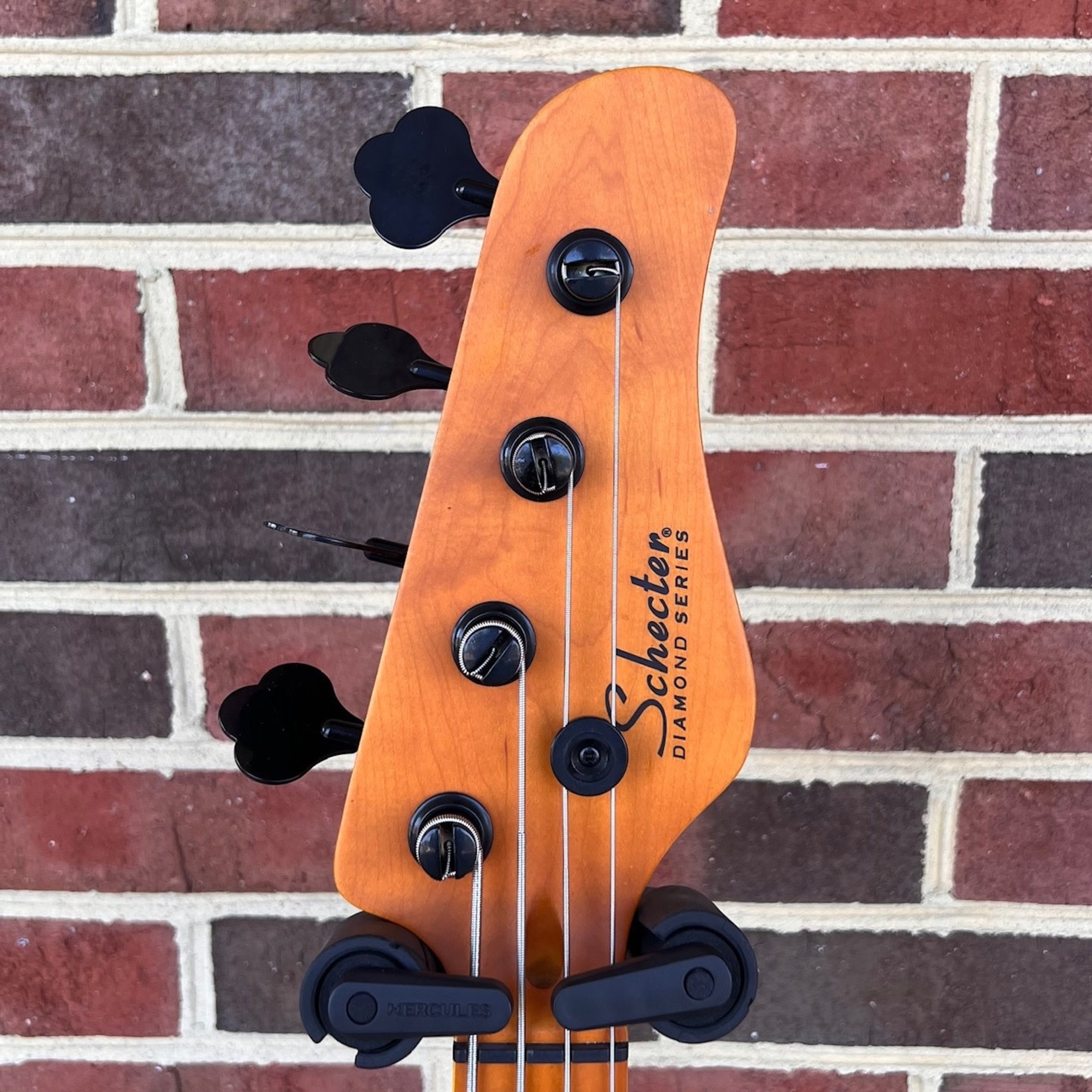 Schecter Guitar Research Schecter Model T Session, Aged Natural Satin, EMG J & EMG P pickups, Black Hardware