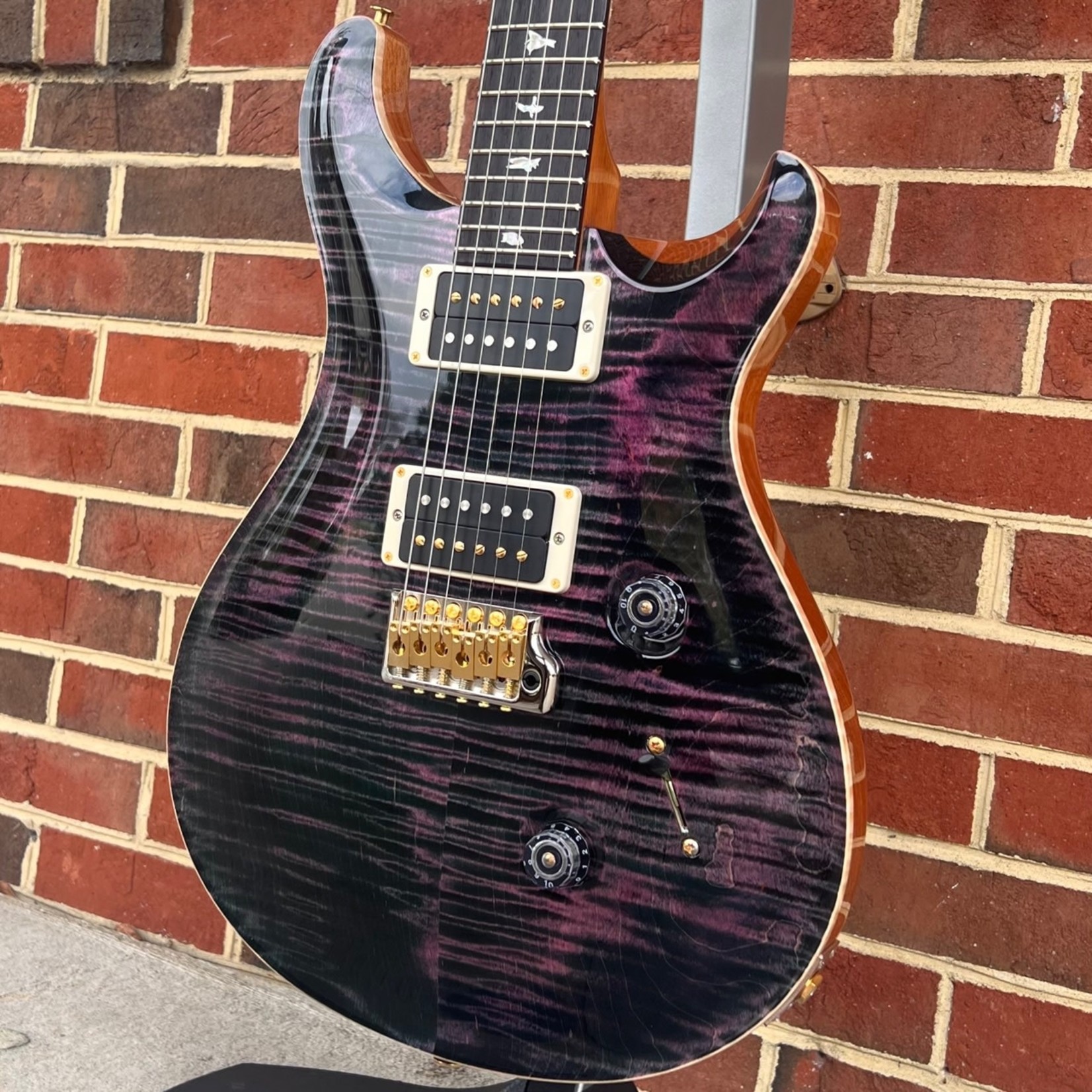 Paul Reed Smith Custom 24, 10Top, Purple Iris, Hybrid Hardware