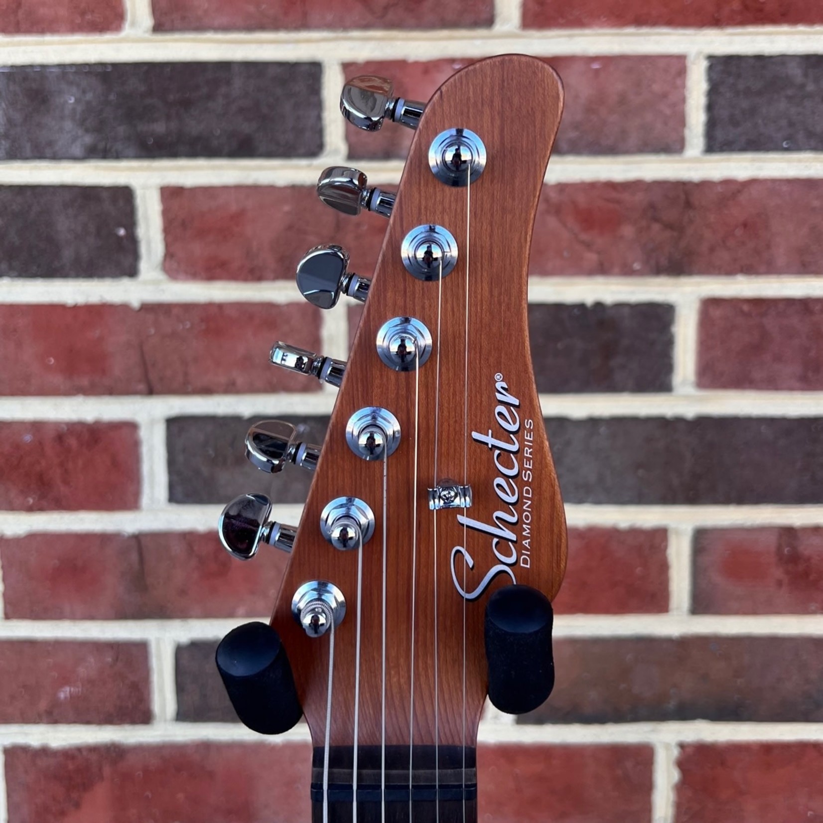 Schecter Guitar Research Schecter Nick Johnston PT, Atomic Snow, Roasted Maple Neck, Ebony Fretboard, Locking Tuners