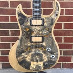 Dunable Guitars Dunable USA Custom Shop Gnarwhal, Buckeye Burl Top, Black Limba Body, Black Limba Neck, Ebony Fretboard, Block Inlays, Slugwolf Pickups, Nickel Hardware, Hardshell Case