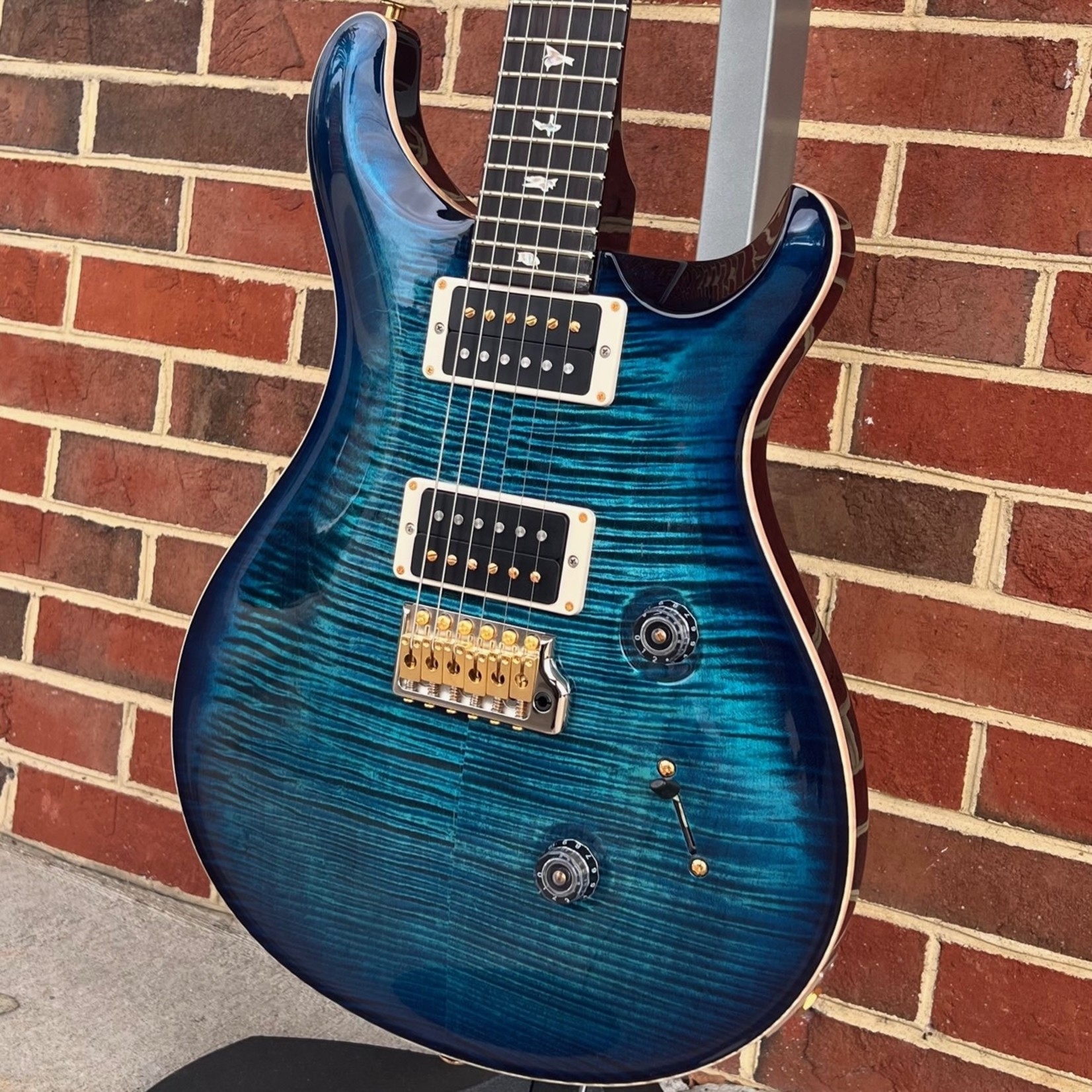 Paul Reed Smith Custom 24, 10 Top, Cobalt Blue, Hybrid Hardware, 85/15  Pickups, Hardshell Case Music Loft of Wilmington