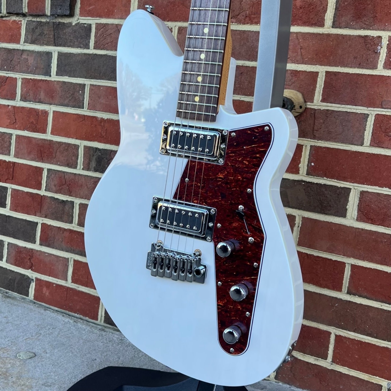 Reverend Reverend Jetstream RB, Trans White, Korina Body, Roasted Maple Neck, Rosewood Fretboard, Locking Tuners, SN# 49648