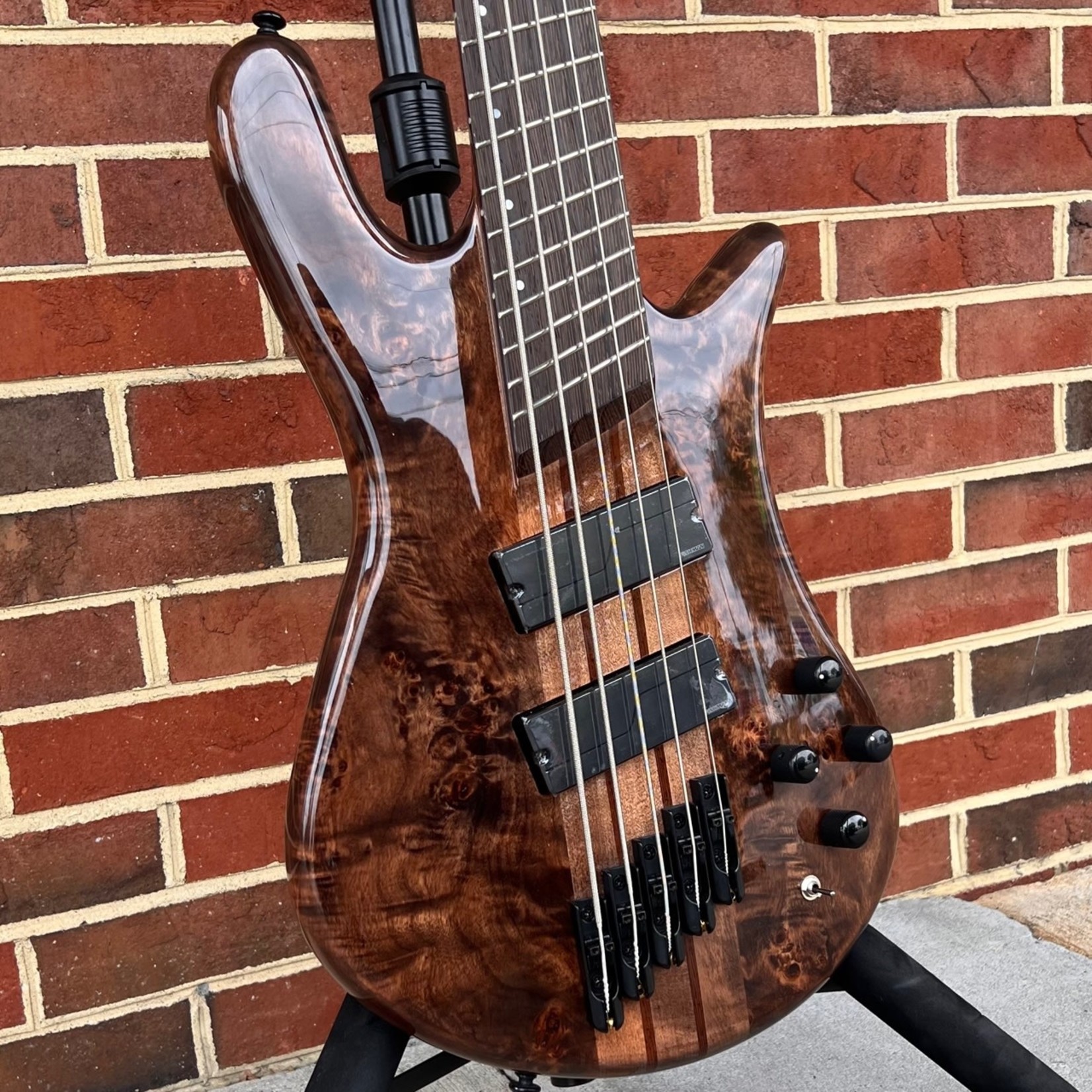 Spector Spector NS Dimension 5, 5-String Multi Scale, Super Faded Black, Fishman Fluence Pickups, Gig Bag, SN# W220118