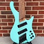 Ibanez Ibanez EHB1005MSSFM, Bass Workshop Headless Multi-Scale Bass, 5-String, Seafoam Green Matte, SN# 211P01I220416022