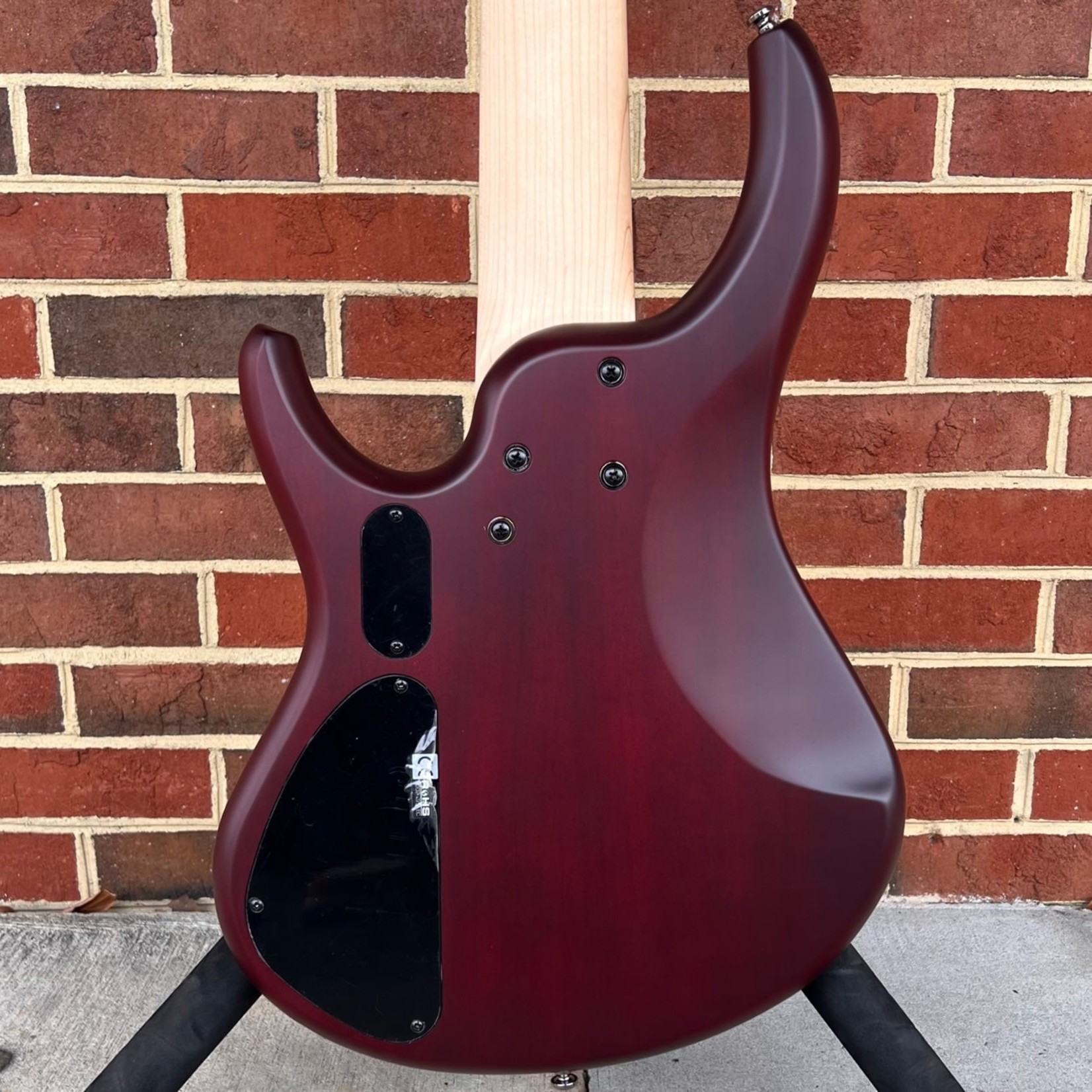 MTD MTD Kingston ZX 5-String, Deep Cherry Burst, Figured Maple Top, Mahogany Body, Maple Fretboard