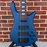 Spector Spector Euro 5 LX, Black & Blue Matte, 5-String, EMG 40DC Pickups, Spector Tone Pump, Spector Gig Bag, SN# NB19825