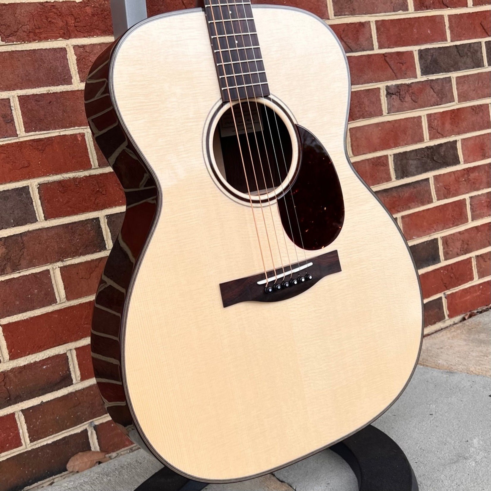 Santa Cruz Guitar Co. Santa Cruz OM Grand, Tier 1 Brazilian Rosewood Back & Sides, Old Growth German Spruce Top, Brazilian Rosewood Fretboard & Bridge, Brazilian Rosewood Binding, Brazilian Rosewood Rosette, Brazilian Rosewood Headstock Overlay