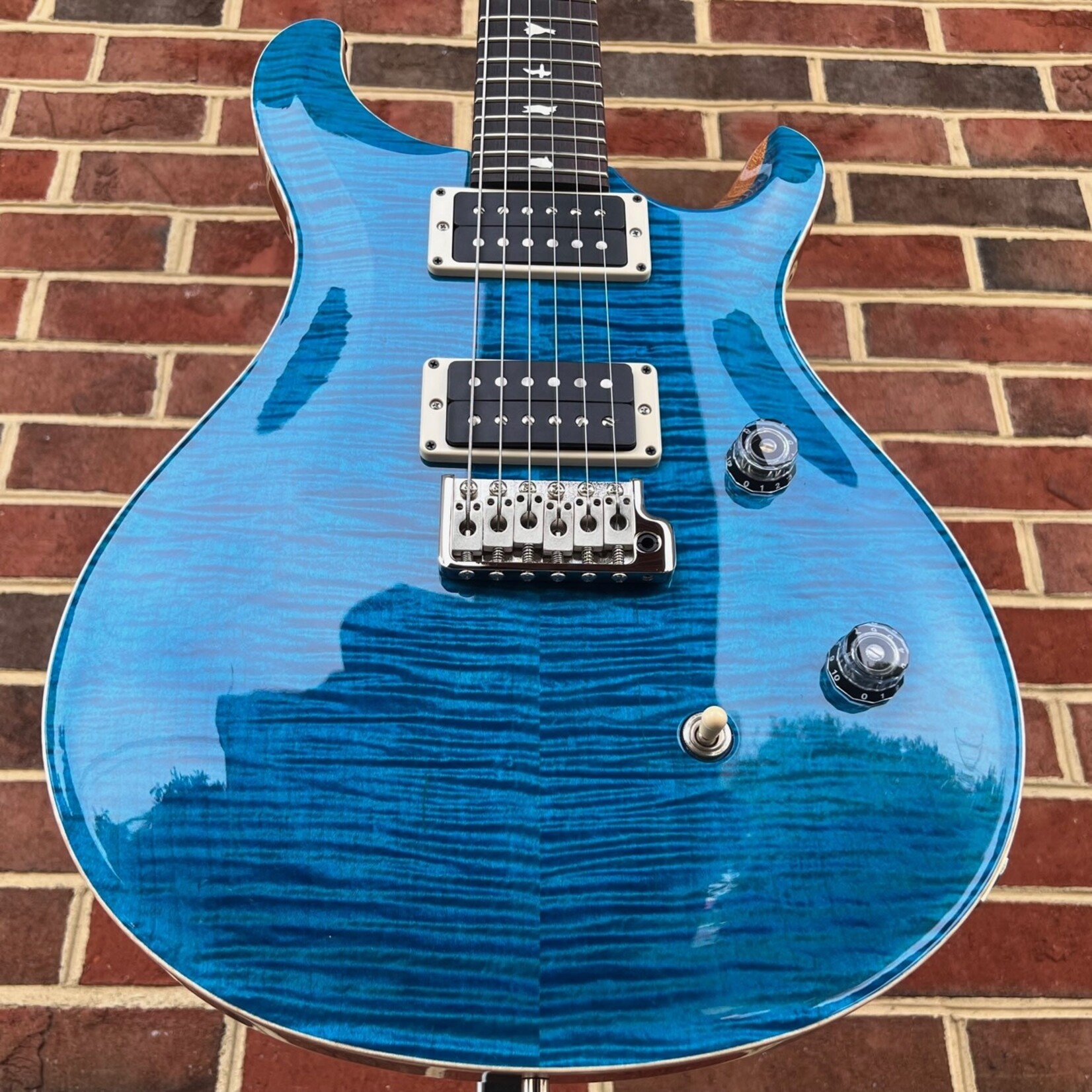 Paul Reed Smith CE24, Blue Matteo, Gig Bag - The Music Loft