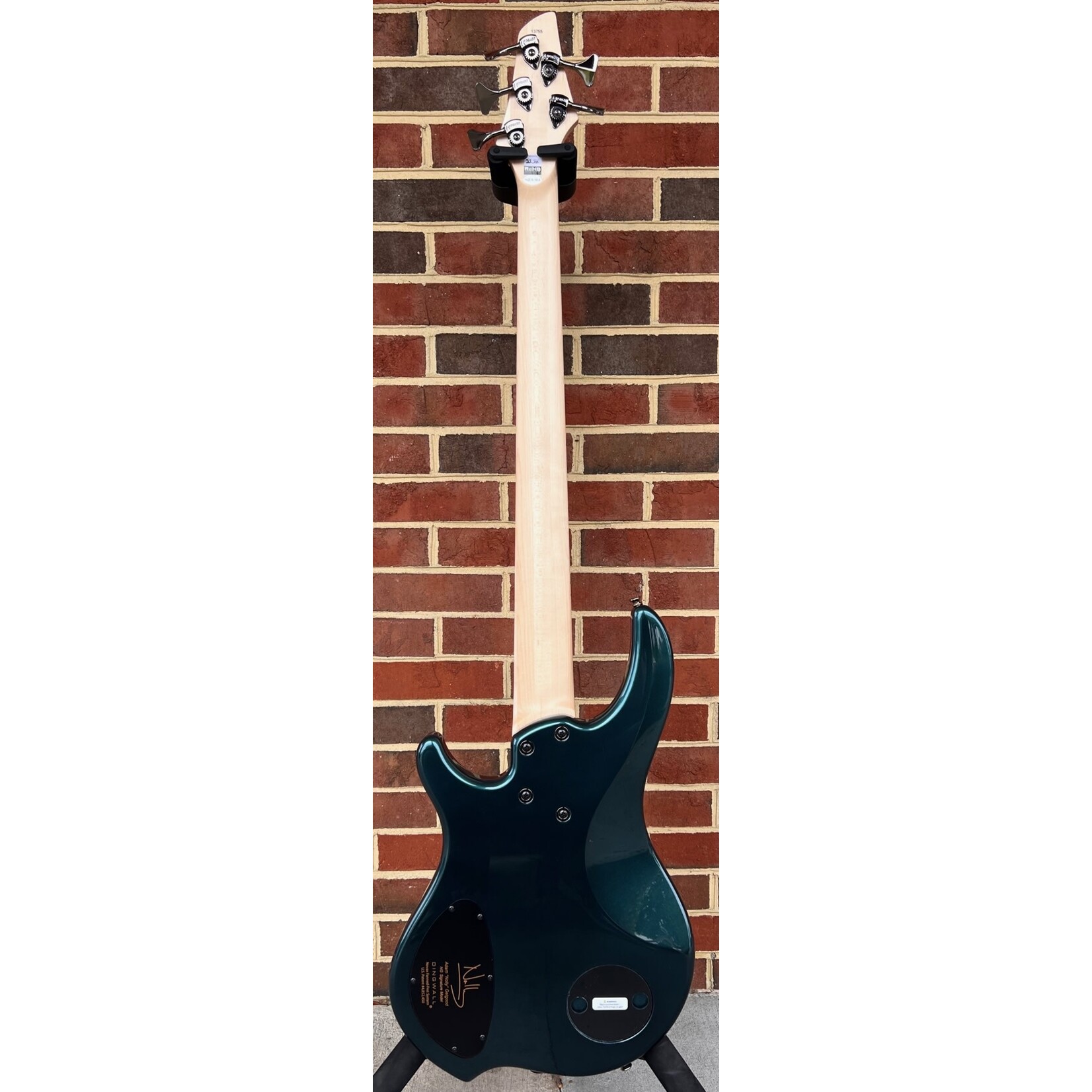 Dingwall NG3 5String, Gloss Black Forest Green, Maple Fretboard
