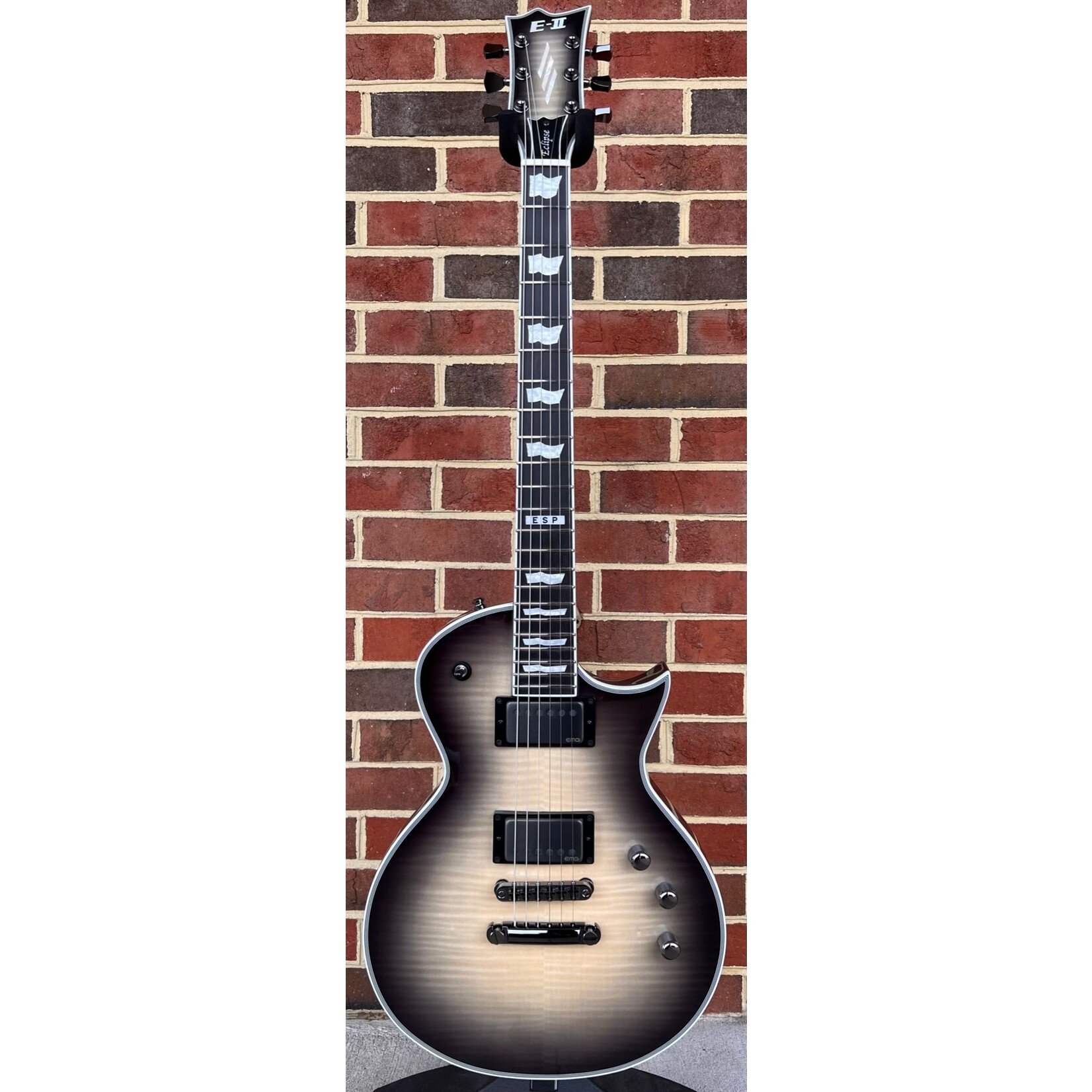 ESP EIIECFTFMBLKNB, E-II Eclipse, Full Thickness, Black Natural