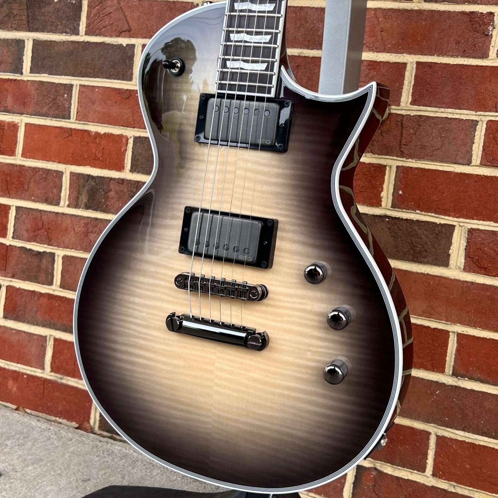 ESP EIIECFTFMBLKNB, E-II Eclipse, Full Thickness, Black Natural