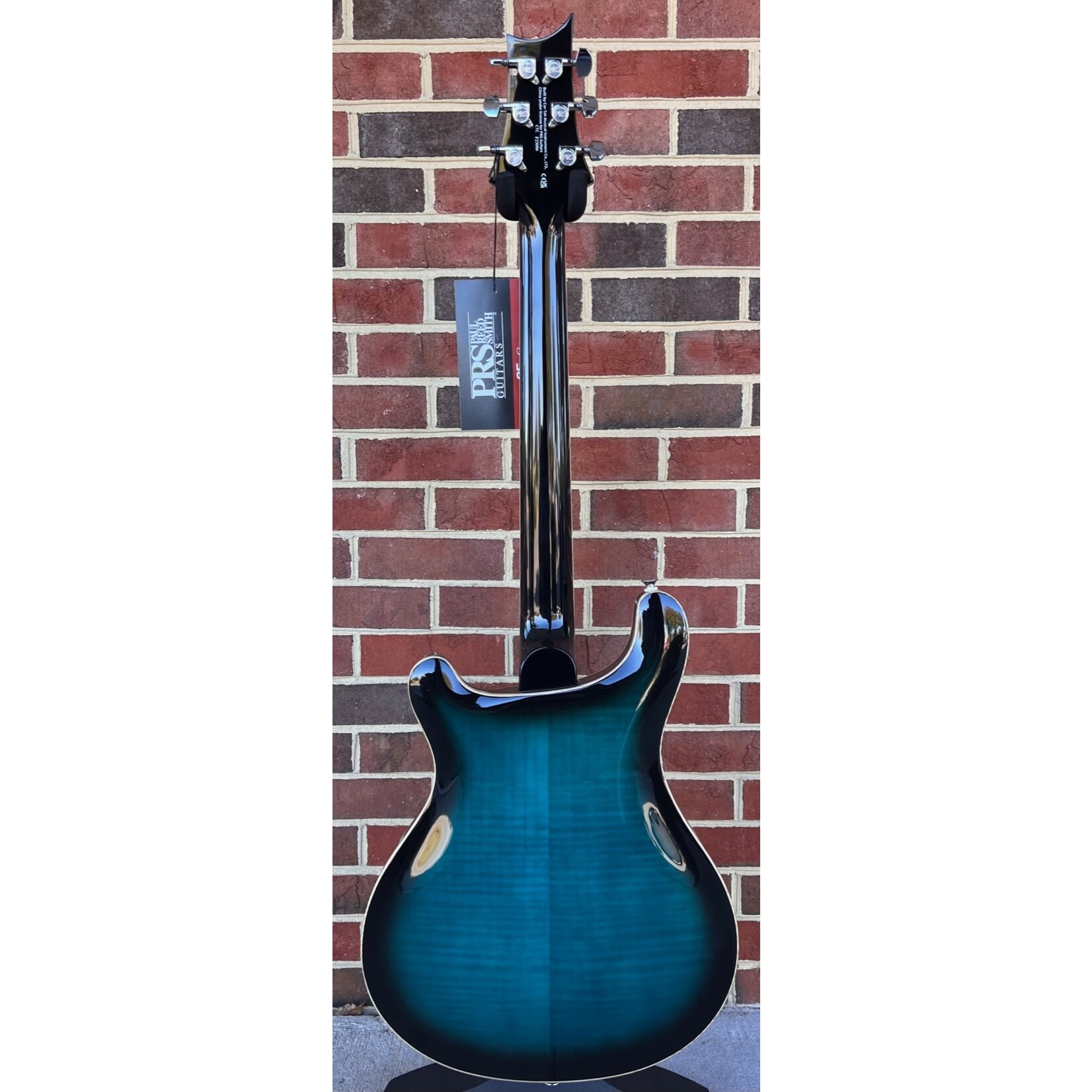 Paul Reed Smith SE Hollowbody II Piezo, Peacock Blue, Ebony