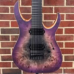 Mayones Mayones Duvell Elite 7-String, Supernova Purple Satin, 4A Eye Poplar Top, Mahogany Body, Bare Knuckle TKO Pickups, Mayones Hybrid Case