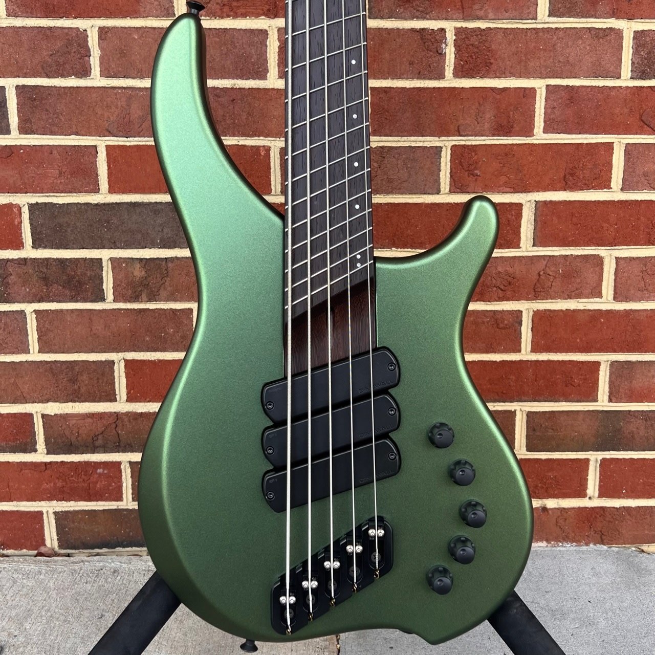Dingwall Custom ABZ 5-String, Olivine Matte, 3x Pickups