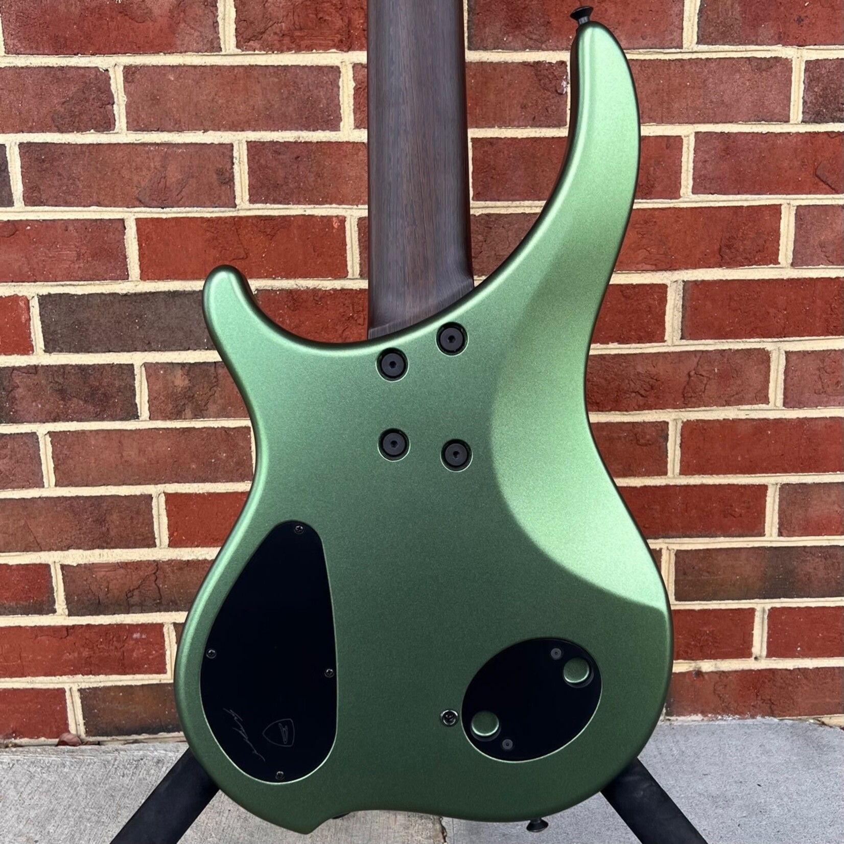 Dingwall Dingwall ABZ Custom 5-String, Olivine Matte, 3x Pickups, Swamp Ash Body, Wenge Neck & Fretboard, P-Tone & Super Fatty II Pickups, Dingwall Gig Bag