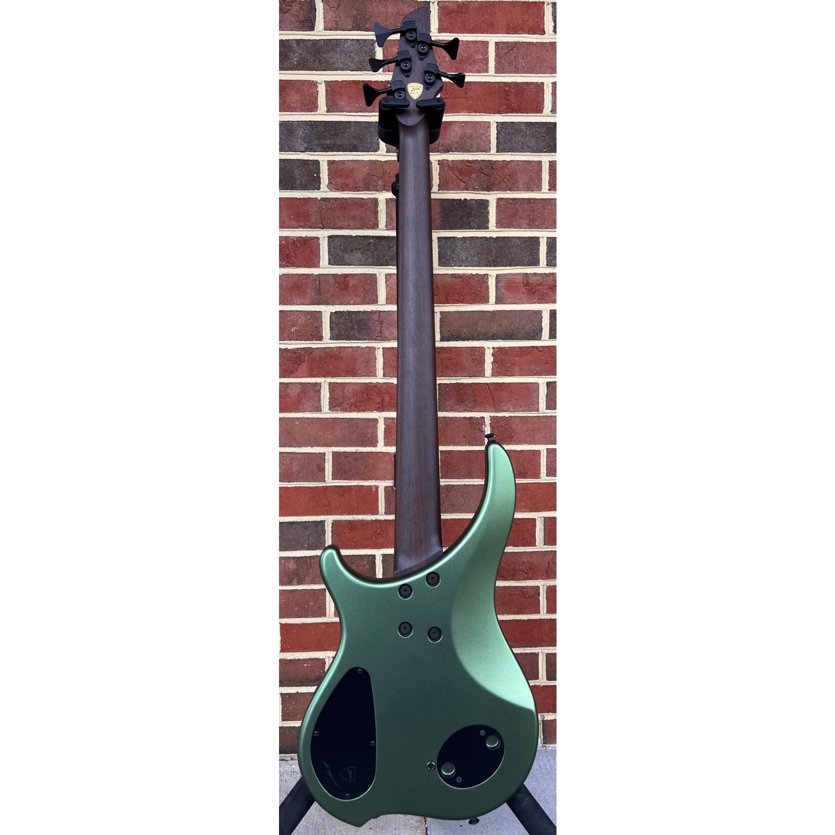 Dingwall Dingwall ABZ Custom 5-String, Olivine Matte, 3x Pickups, Swamp Ash Body, Wenge Neck & Fretboard, P-Tone & Super Fatty II Pickups, Dingwall Gig Bag