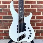 Dingwall Dingwall Custom ABI 5-String, Ducati Matte White, Alder Body, 3x FD3 pickups, Wenge Neck & Fretboard, Speedo Bar Inlays, Dingwall Gig Bag