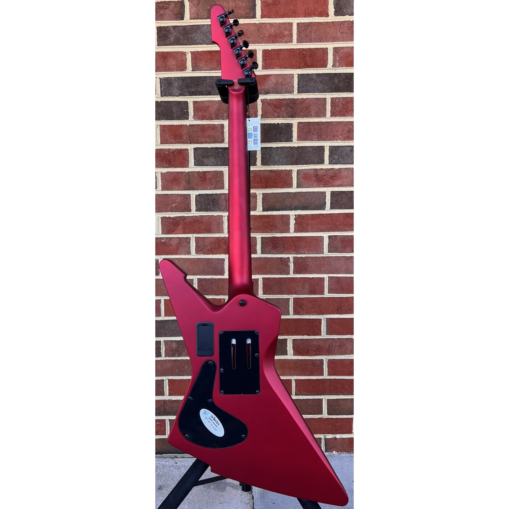 Schecter Guitar Research Schecter E-1 FR-S Special Edition, Satin Candy Apple Red, Floyd Rose Bridge, Sustainiac Neck Pickup, Schecter USA Apocalypse-VI Bridge Pickup, SN# W23051055