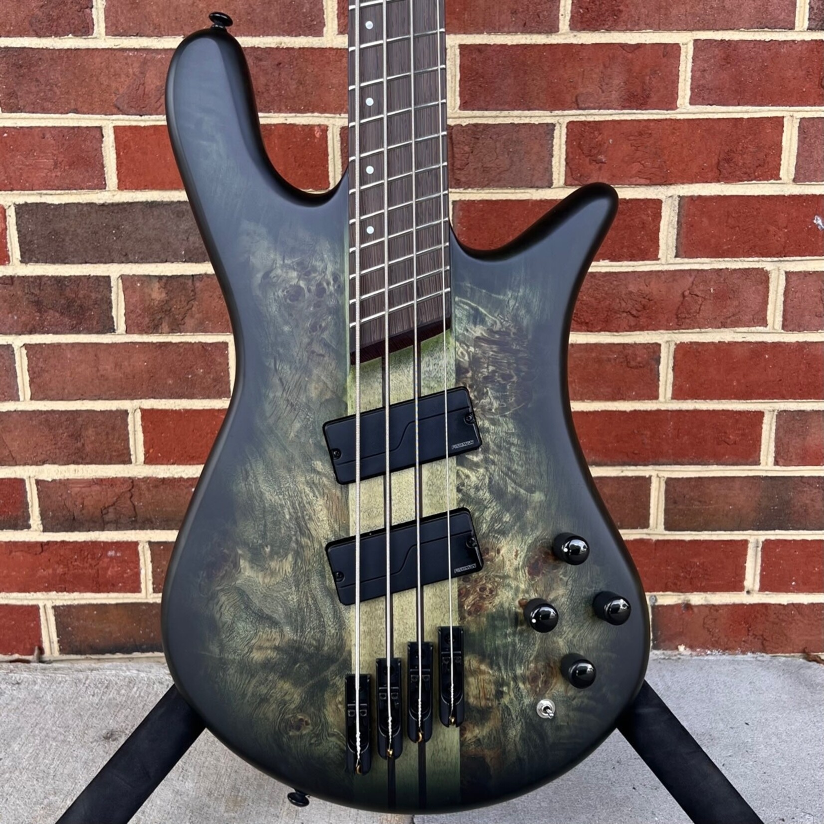 Spector Spector NS Dimension 4-String, Haunted Moss Matte, Fishman Fluence Pickups, Gig Bag, SN# W230410