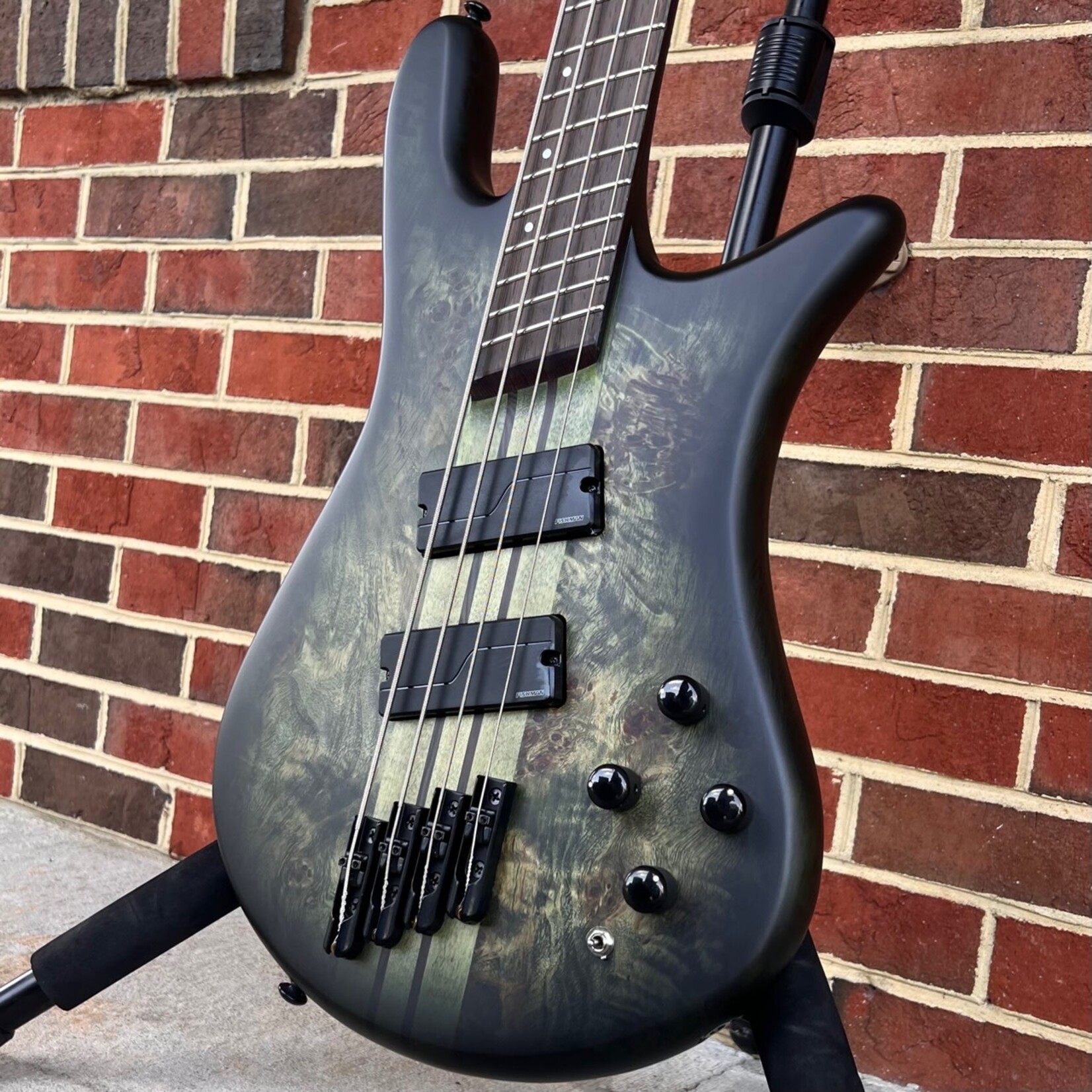 Spector Spector NS Dimension 4-String, Haunted Moss Matte, Fishman Fluence Pickups, Gig Bag, SN# W230410