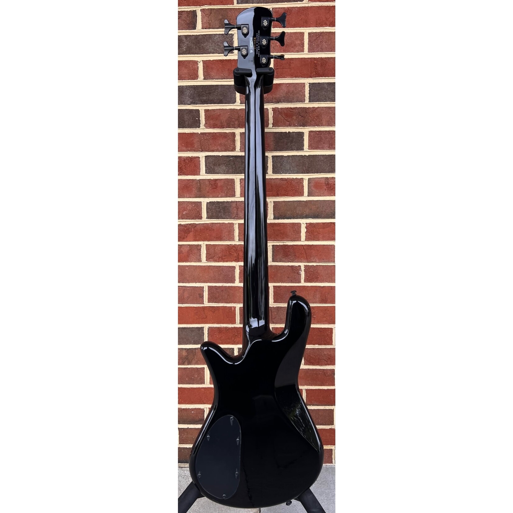 Spector Spector NS Ethos HP 5-String, Solid Black Gloss, EMG 40DC Pickups, Darkglass Tone Capsule, Gig Bag, SN# W231147