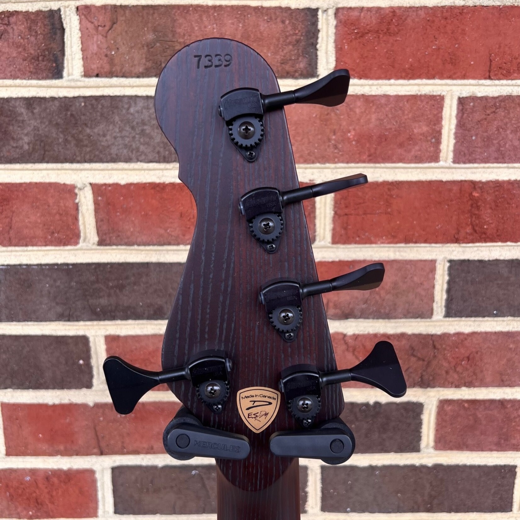 Dingwall Dingwall Super PJ Custom 5-String, White Ceruse, Swamp Ash Body, Roasted Ash Neck, Wenge Fretboard, Block Inlays, Blue Luminlay Side Dots, Dingwall Deluxe Gig Bag