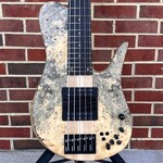 Fodera Fodera Imperial Elite 5, Buckeye Burl Top, Black Limba Body, Swamp Ash Tone Block, Ebony Fretboard, Gotoh Tuners, Fodera/Duncan Dual Coil Pickups, Ebony Ramp, Hardshell Case