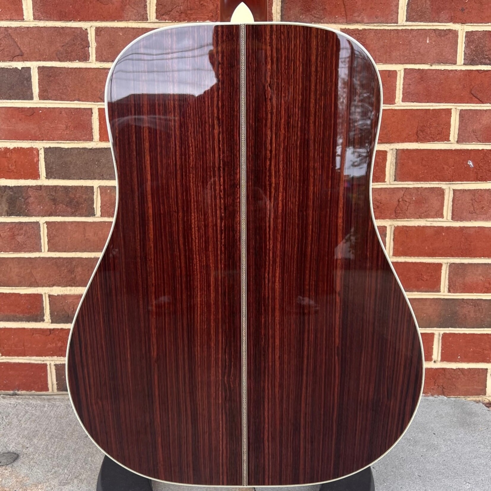 Santa Cruz Guitar Co. Santa Cruz Custom D/PW, Adirondack Spruce Top - Vintage Tinted, Indian Rosewood Back & Sides, Ivoroid Binding, 45 Style Inlay, Hardshell Case