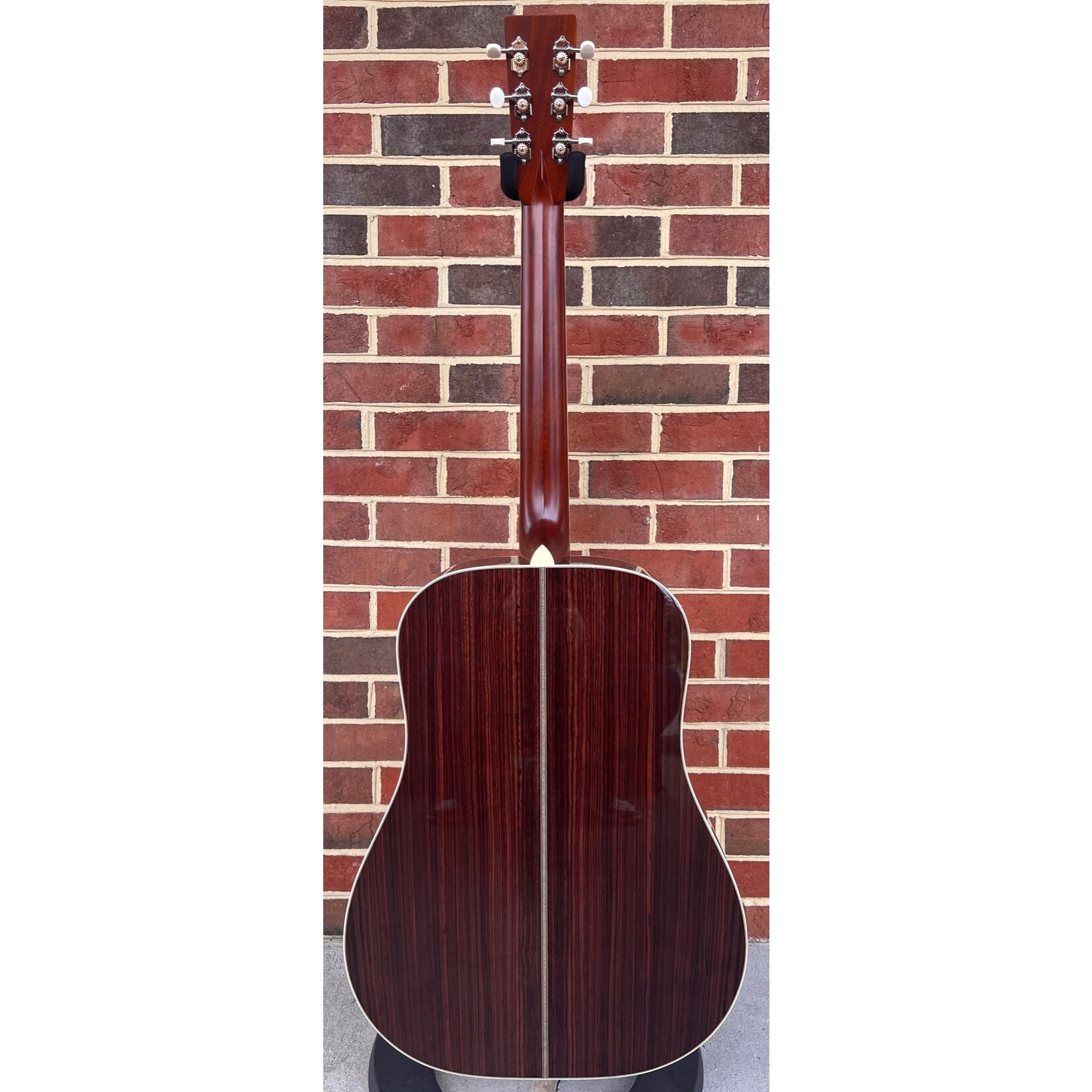 Santa Cruz Guitar Co. Santa Cruz Custom D Pre-War, Adirondack Spruce Top - Vintage Tinted, Indian Rosewood Back & Sides, Ivoroid Binding, 45 Style Inlay, Hardshell Case