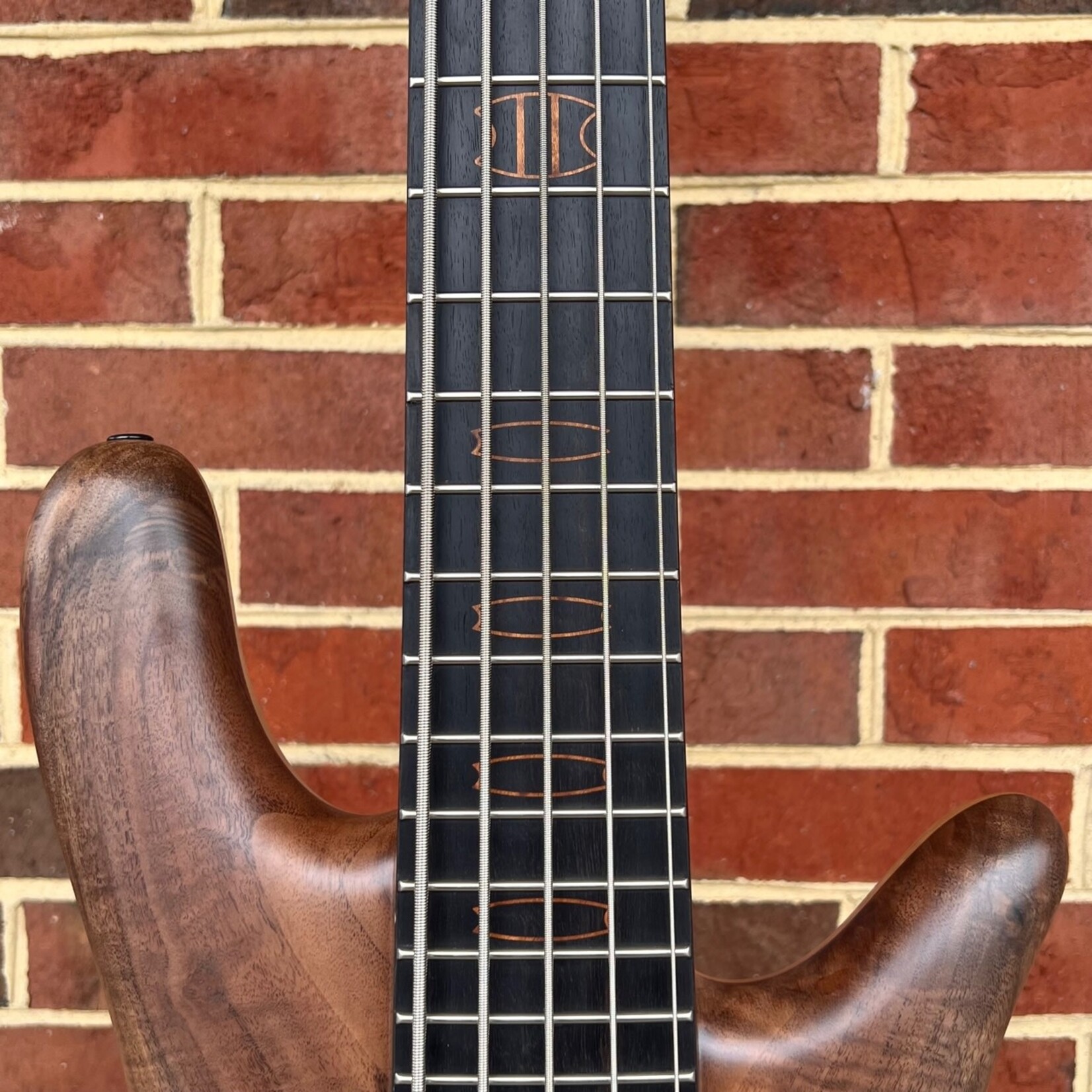 Spector Spector USA NS-5XL, The Music Loft 30th Anniversary, Figured Walnut Top, Swamp Ash Body, Roasted Maple Neck, Ebony Fretboard, EMG 40DCX Pickups, Darkglass Tone Capsule, TSA Case