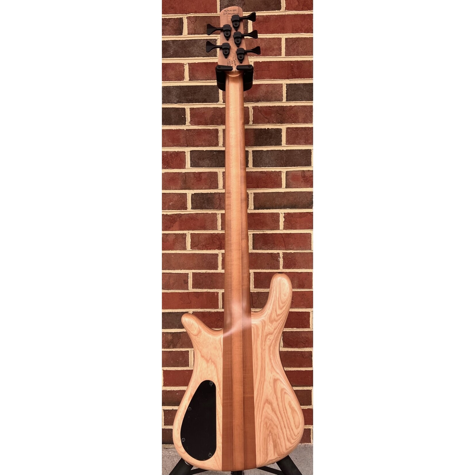 Spector Spector USA NS-5XL, The Music Loft 30th Anniversary, Figured Walnut Top, Swamp Ash Body, Roasted Maple Neck, Ebony Fretboard, EMG 40DCX Pickups, Darkglass Tone Capsule, TSA Case