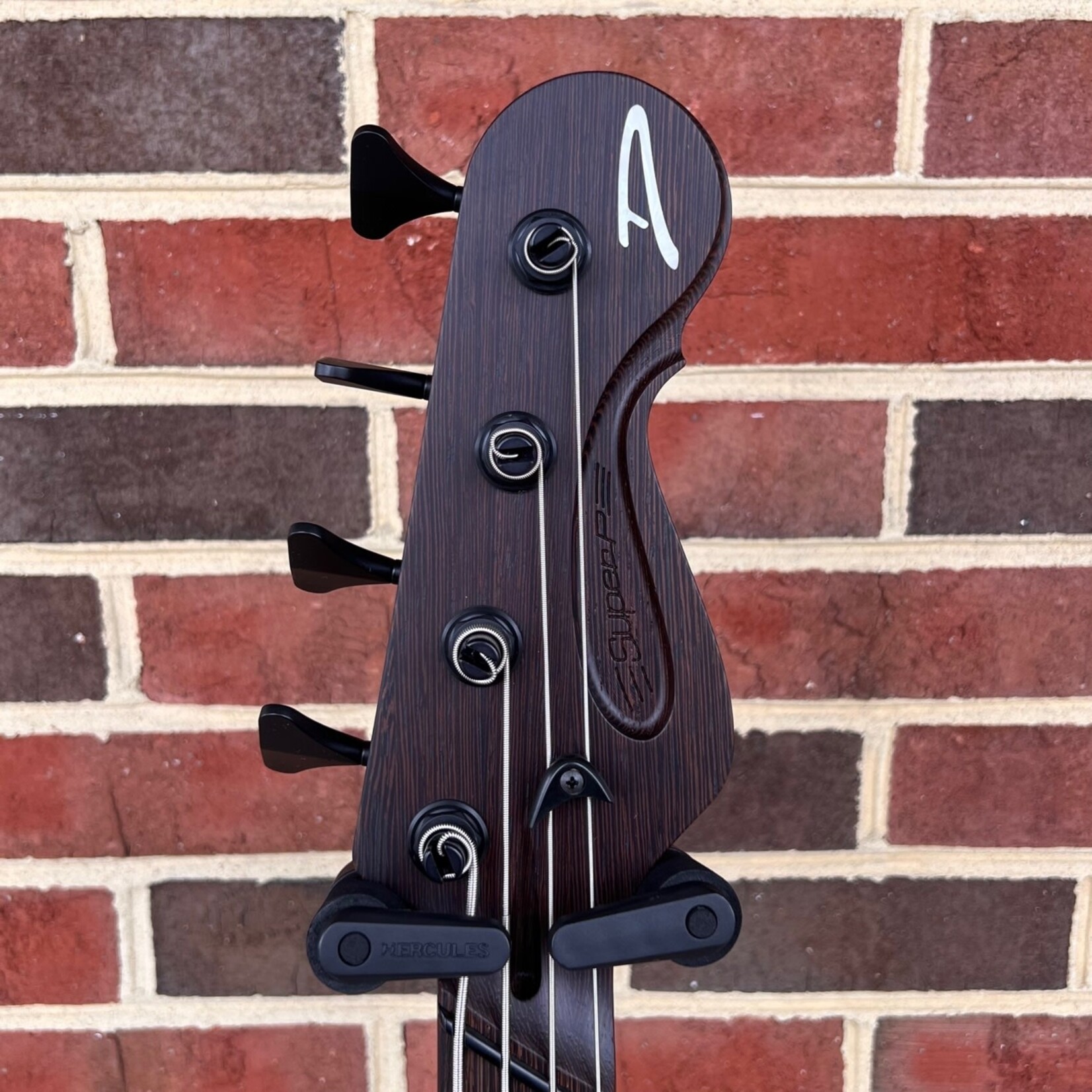 Dingwall Dingwall Super PJ Custom 4-String, Tiger Eye Burst, Maple Burl X-Top, Ash Body - Trans Black, Matte Black Pickguard, Dual P & Super Fatty II Pickups, Wenge Neck & Fretboard, Dunlop Flush Mount Strap Locks, Dingwall Deluxe Gig Bag