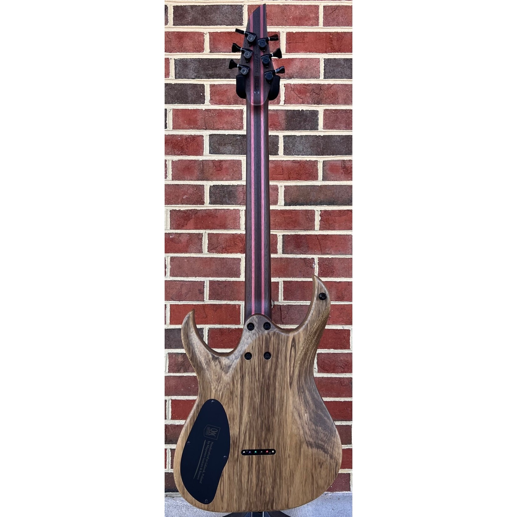 Mayones Mayones Duvell Elite 6-String, Galaxy Eye Black RAW, 4A Eye Poplar Top, Black Limba Body, 3A Pale Moon Ebony Fretboard, Mayones Velvetrone Pickups, Hipshot Bridge & Locking Tuners, Mayones Hybrid Case