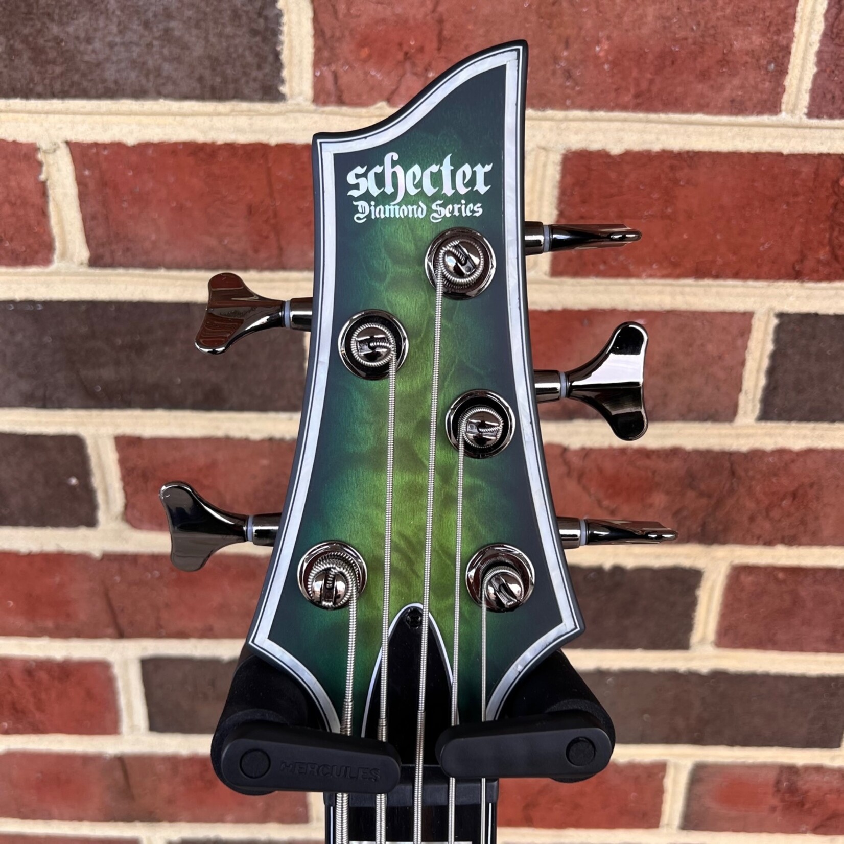 Schecter Guitar Research Schecter Daniel Firth Hellraiser Extreme 5-String Bass, Cthulu Burst Satin, Neck Thru, Fishman Fluence Pickups & Preamp