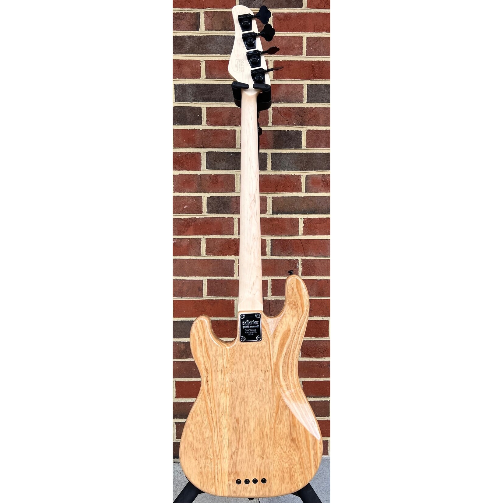 Schecter Guitar Research Schecter Justin Beck V Ani, Gloss Natural, Swamp Ash Body, Maple Neck & Fretboard, Block Inlays, D'Addario Auto-Trim Locking Tuners, SN# IW23050738
